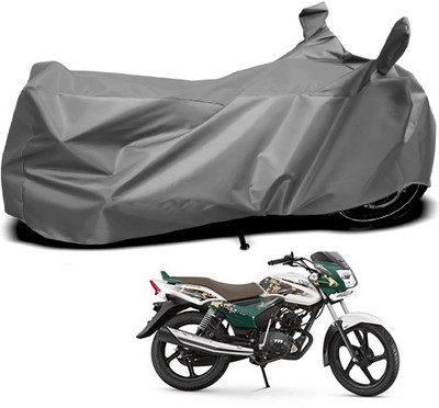 APNEK Waterproof Two Wheeler Cover for TVS(Star, Grey)