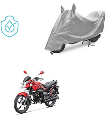saanvi Two Wheeler Cover for Hero(Passion Xpro, Silver)