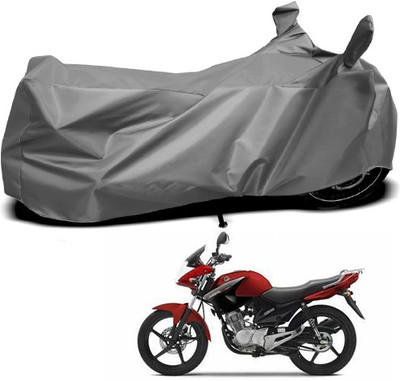 THE REAL ARV Waterproof Two Wheeler Cover for Yamaha(YBR 125, Grey)