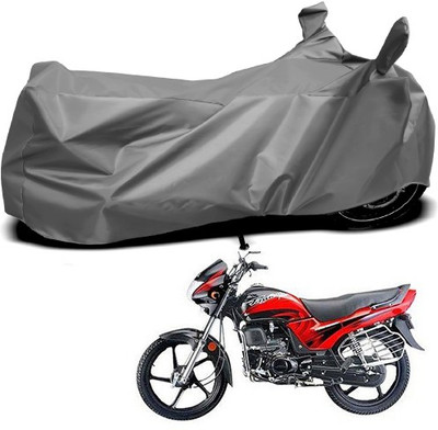 THE REAL ARV Waterproof Two Wheeler Cover for Honda(Passion Plus, Grey)