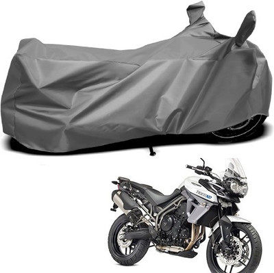 APNEK Waterproof Two Wheeler Cover for Universal For Bike(Grey)