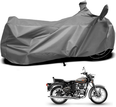APNEK Waterproof Two Wheeler Cover for Royal Enfield(Thunderbird 500, Grey)