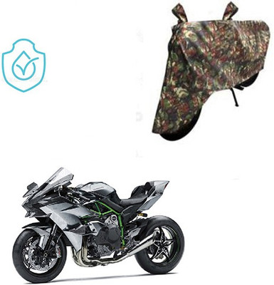 Pecko Two Wheeler Cover for Kawasaki(Ninja, Multicolor)
