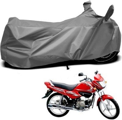 THE REAL ARV Waterproof Two Wheeler Cover for Hero(Splendor NXG, Grey)