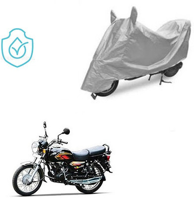 saanvi Two Wheeler Cover for TVS(Max 4R, Silver)