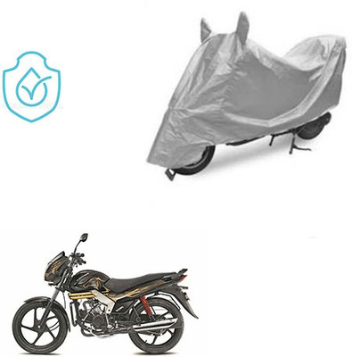 saanvi Two Wheeler Cover for Mahindra(Centuro, Silver)