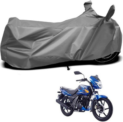 THE REAL ARV Waterproof Two Wheeler Cover for TVS(Flame SR125, Grey)