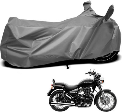 THE REAL ARV Two Wheeler Cover for Royal Enfield(Thunderbird 350, Grey)