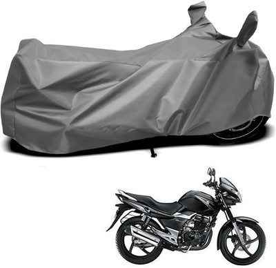 THE REAL ARV Waterproof Two Wheeler Cover for Suzuki(GS, Grey)