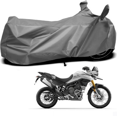 THE REAL ARV Waterproof Two Wheeler Cover for Triumph(Trigger, Grey)