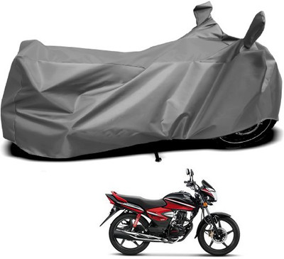 APNEK Waterproof Two Wheeler Cover for Honda(CB Shine, Grey)