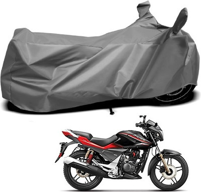 THE REAL ARV Waterproof Two Wheeler Cover for Hero(CBZ Extreme, Grey)