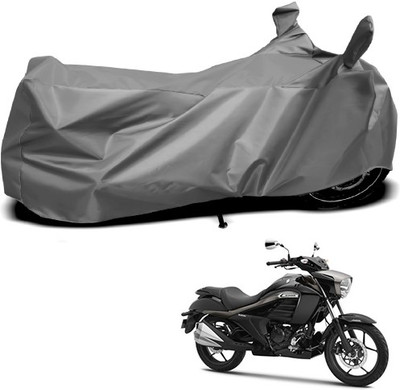 THE REAL ARV Waterproof Two Wheeler Cover for Suzuki(Intruder, Grey)