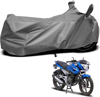 THE REAL ARV Waterproof Two Wheeler Cover for Bajaj(XCD 125cc, Grey)