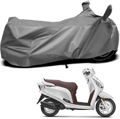 THE REAL ARV Waterproof Two Wheeler Cover for Honda(Aviator, Grey)