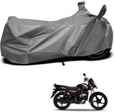 Gavya Waterproof Two Wheeler Cover for Mahindra(Pantero, Grey)