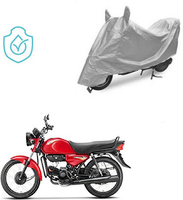 saanvi Two Wheeler Cover for Hero(HF Dawn, Silver)