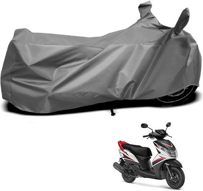 THE REAL ARV Waterproof Two Wheeler Cover for Yamaha(Ray Z, Grey)