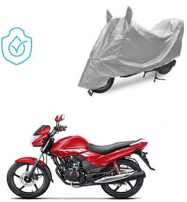 saanvi Two Wheeler Cover for Hero(Achiever, Silver)