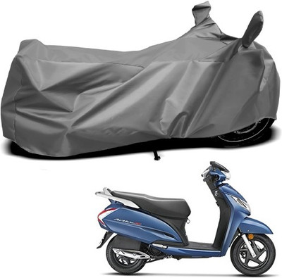 THE REAL ARV Waterproof Two Wheeler Cover for Honda(Activa 125, Grey)