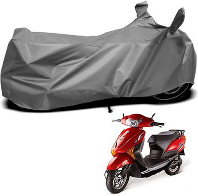 Gavya Waterproof Two Wheeler Cover for BSA Motors(Smile, Grey)