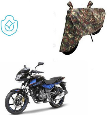 Pecko Two Wheeler Cover for Bajaj(Pulsar 150 DTS-i, Multicolor)