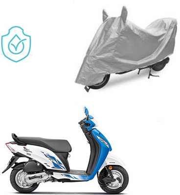 saanvi Two Wheeler Cover for Honda(Activa i, Silver)
