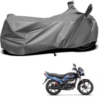 THE REAL ARV Waterproof Two Wheeler Cover for Honda(Passion Pro, Grey)