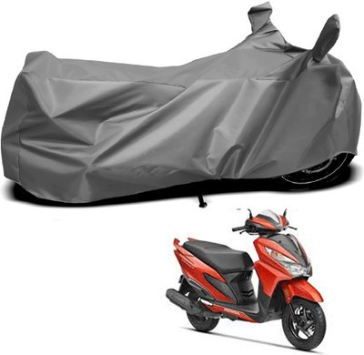 THE REAL ARV Waterproof Two Wheeler Cover for Honda(Grazia, Grey)