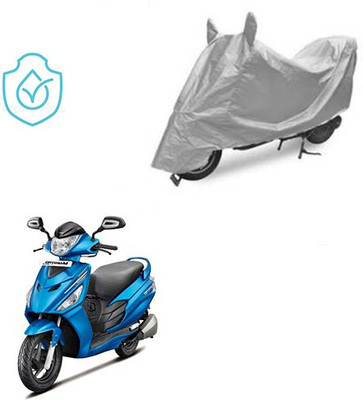 saanvi Two Wheeler Cover for Hero(Maestro, Silver)
