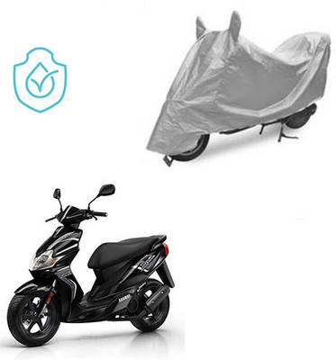 saanvi Two Wheeler Cover for Yamaha(Jog R, Silver)