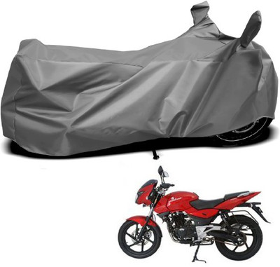 THE REAL ARV Waterproof Two Wheeler Cover for Bajaj(Pulsar 200 NS DTS-i, Grey)