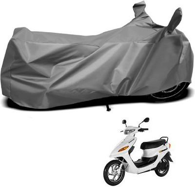THE REAL ARV Waterproof Two Wheeler Cover for Indus(Yo Electron, Grey)