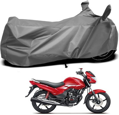 Gavya Waterproof Two Wheeler Cover for Hero(Achiever, Grey)