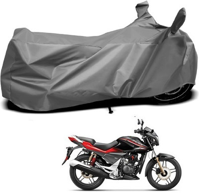 THE REAL ARV Waterproof Two Wheeler Cover for Honda(CBZ Extreme, Grey)