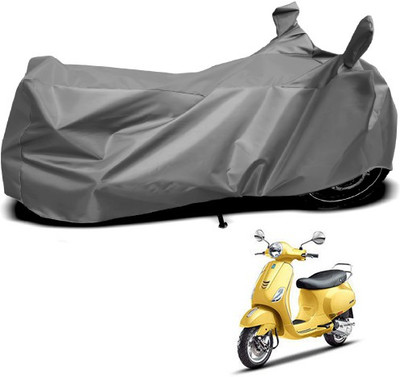 Gavya Waterproof Two Wheeler Cover for Piaggio(Vespa SXL, Grey)