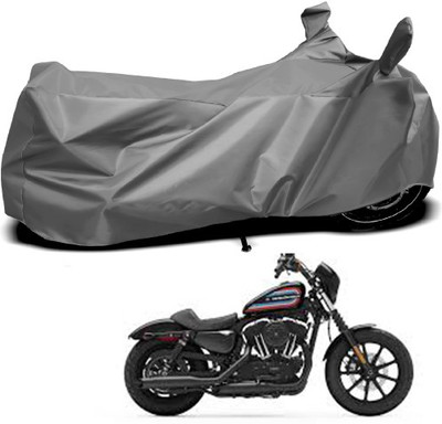 THE REAL ARV Waterproof Two Wheeler Cover for Harley Davidson(XL 1200, Grey)