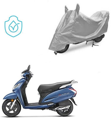 saanvi Two Wheeler Cover for Honda(Activa 125, Silver)