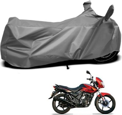 APNEK Waterproof Two Wheeler Cover for TVS(Flame DS 125, Grey)