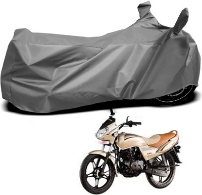 THE REAL ARV Waterproof Two Wheeler Cover for LML(Freedom, Grey)