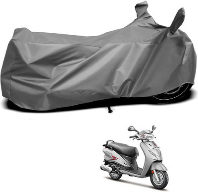Gavya Waterproof Two Wheeler Cover for Hero(Moto Corp Duet, Grey)