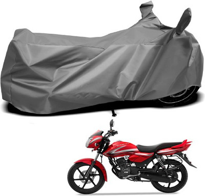 Gavya Waterproof Two Wheeler Cover for TVS(Pheonix, Grey)