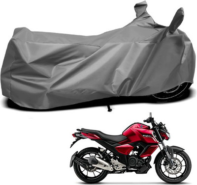 THE REAL ARV Waterproof Two Wheeler Cover for Yamaha(FZ16, Grey)