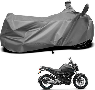 THE REAL ARV Waterproof Two Wheeler Cover for Yamaha(FZ, Grey)