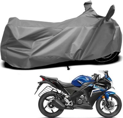 APNEK Waterproof Two Wheeler Cover for Honda(CBR 150R, Grey)