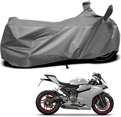 MMSSTAR Waterproof Two Wheeler Cover for Ducati(899 Panigale, Grey)