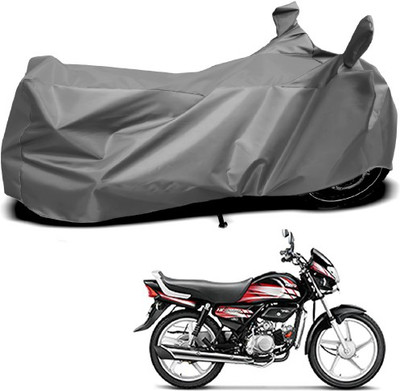 APNEK Waterproof Two Wheeler Cover for Hero(HF Deluxe, Grey)