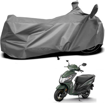 THE REAL ARV Waterproof Two Wheeler Cover for Honda(Deo, Grey)