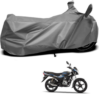 THE REAL ARV Waterproof Two Wheeler Cover for Bajaj(Platina, Grey)