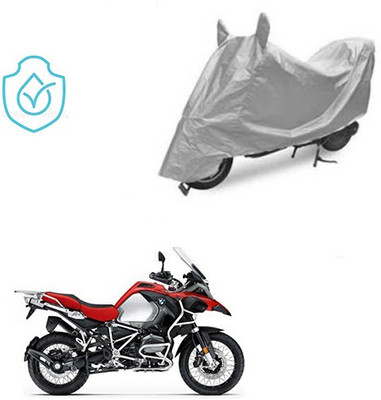 saanvi Two Wheeler Cover for BMW(R 1200 GS, Silver)